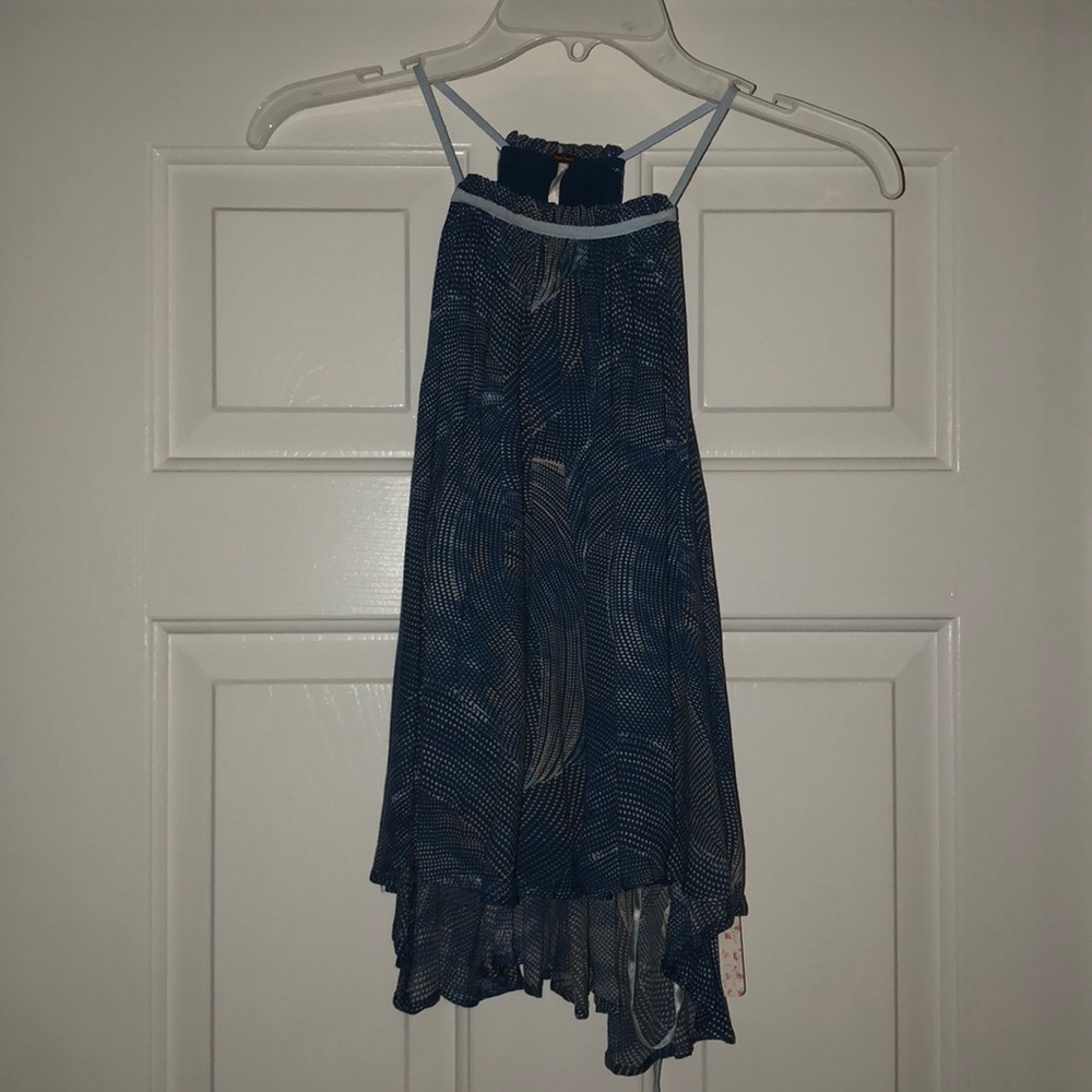 NWT Free People side tie tank - Picture 4 of 6